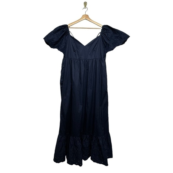 NWT EN SAISON Barnette Dress Navy 1X - Picture 6 of 11